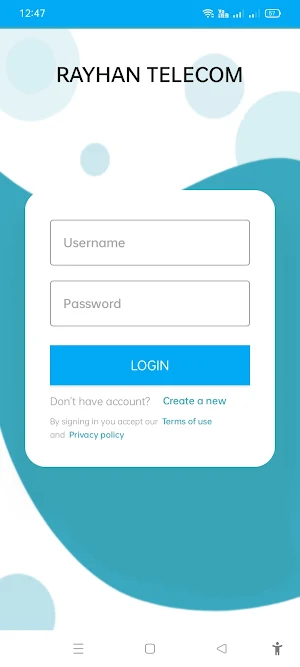 RAYHAN TELECOM Screenshot 0