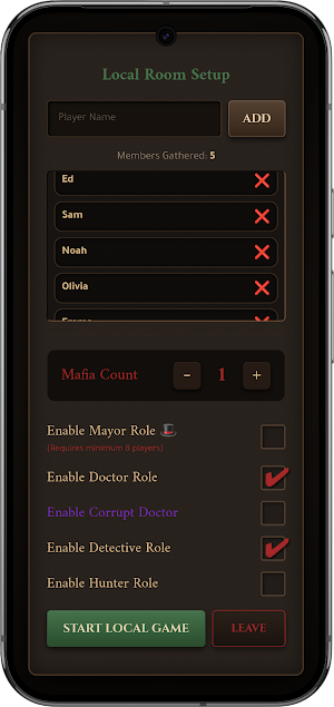 Mafia Classic: Social Mystery Screenshot 0