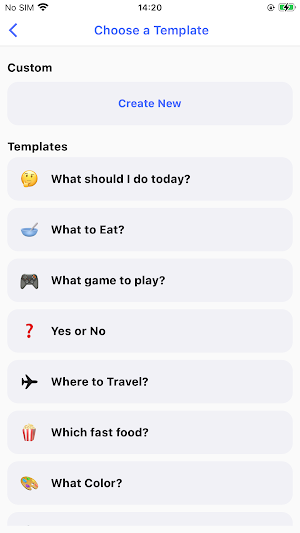 Random Decision Screenshot 3