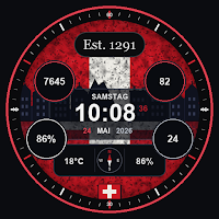 Switzerland Watch Face