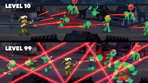 Stickman vs Zombie: Dark War Screenshot 0