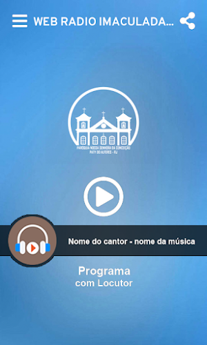 Web Rádio Imaculada | Paty do Alferes Screenshot 1