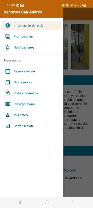 Deportes San Andrés y Sauces Screenshot 3