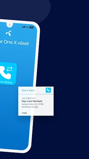 Telenor One X växel Screenshot 1