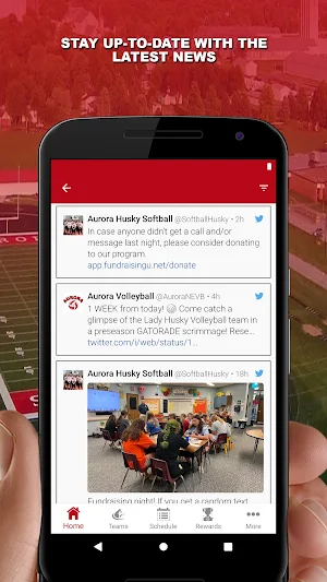 Aurora Huskies Athletics Screenshot 3