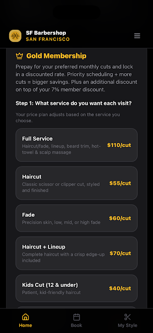 SF Barbershop Screenshot 1