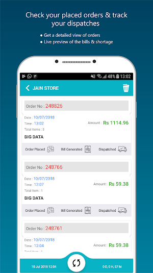 eRetail - Retailers Order & Payment App Screenshot 3