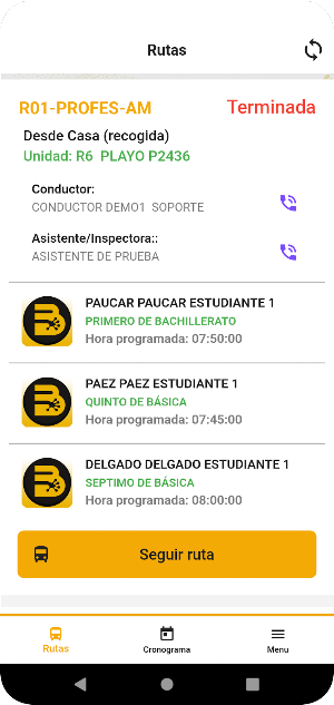 BSchool Padres Screenshot 1