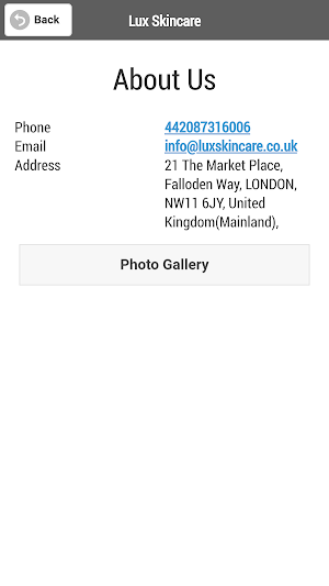 Lux Skincare Screenshot 2