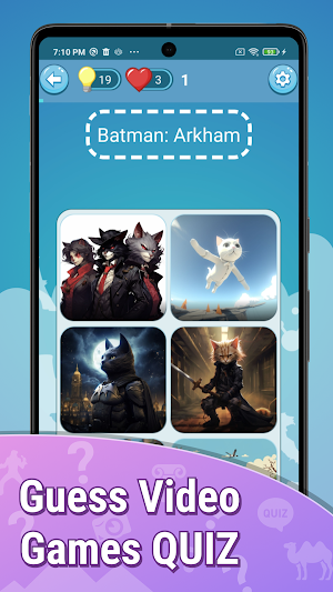 Video games quiz game characte Screenshot 0