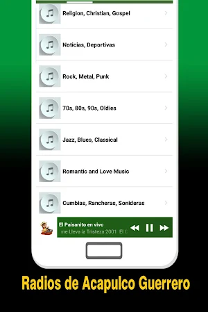 Radios de Guerrero Screenshot 2