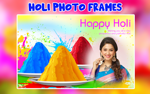 Happy Holi Photo Frames Screenshot 1