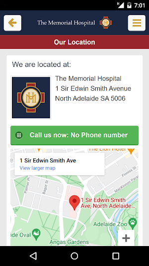 The Memorial Hospital VMO Screenshot 3