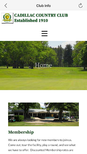 Cadillac Country Club Screenshot 1