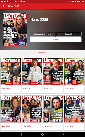 Lecturas Revista Screenshot 0