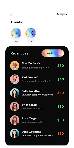Malipex Agent: Empower Finance Screenshot 1