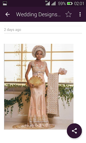 African Wedding Dress Designs Screenshot 3