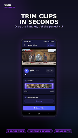 Onix : AI Video Editor app Screenshot 1