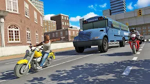 American Police Prisoner Bus Simulator- Free Games Screenshot 2