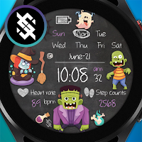 BFF2- Halloween Zombie & Witch
