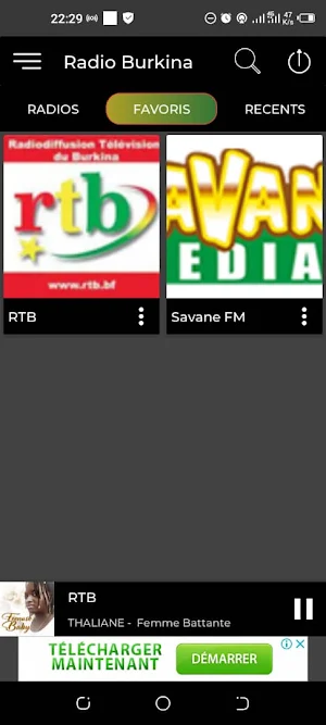 Radio Burkina Screenshot 3