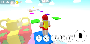 Christmas parkour sweet girl Screenshot 0