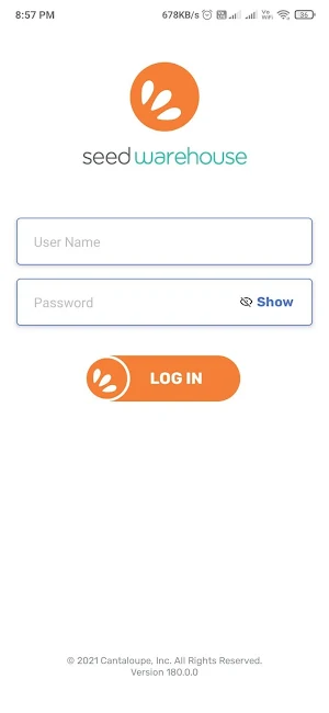 Seed Mobile Warehouse Screenshot 0