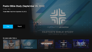 First Baptist Church Arlington Screenshot 2
