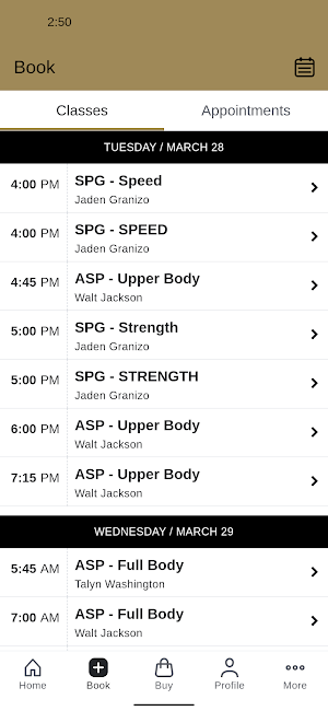 PER4ORM App Screenshot 1