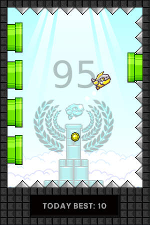 Flapping Cage: Avoid Spikes Screenshot 0