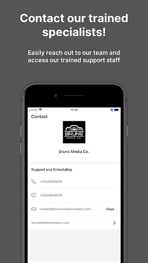 Bruns Media Co. Screenshot 2