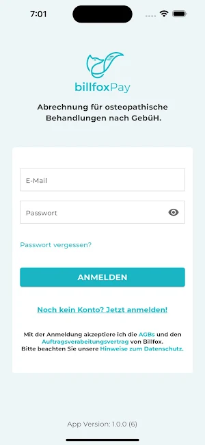 Billfox Pay Screenshot 1