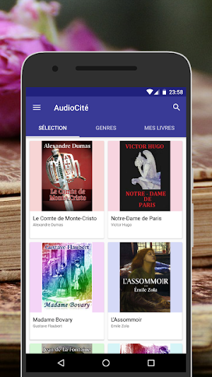 AudioCité Livres Audio Gratuits Screenshot 0