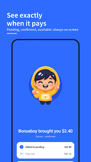 Surveys & Rewards - Bonusboy Screenshot 2