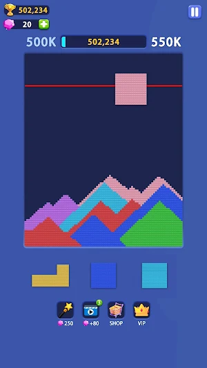 Sand Tetris Blast -Block Match Screenshot 1