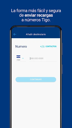 Tigo Internacional Recargas Screenshot 3