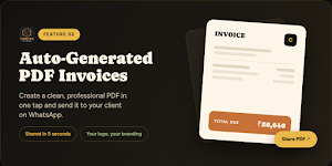 Cortina Invoice Screenshot 1
