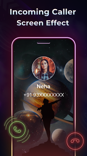 Color Phone Call Screen Themes Screenshot 1