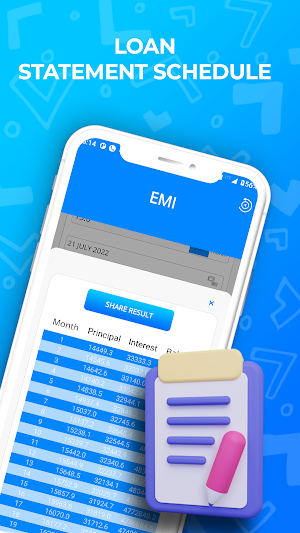 Loan EMI Calculator Screenshot 2