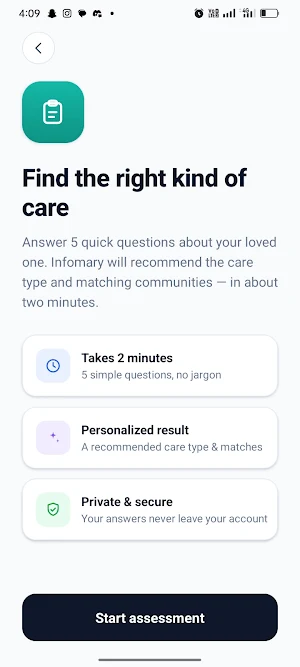 Info Senior Care Screenshot 3
