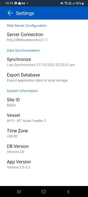 BASSnet Inventory App 2.11 Screenshot 0