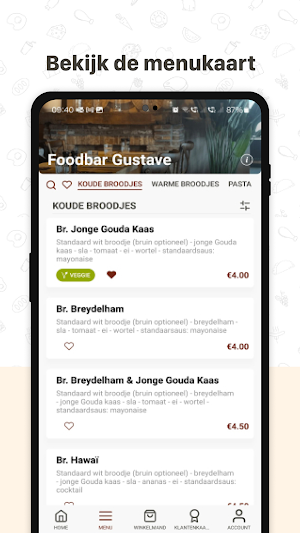 Foodbar Gustave Screenshot 1