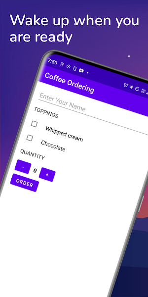 Coffee Ordering Screenshot 0