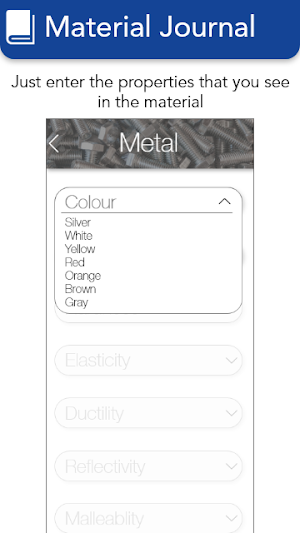 Material Journal Screenshot 3