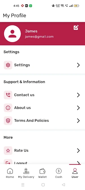 Dayin - Delivery Screenshot 1