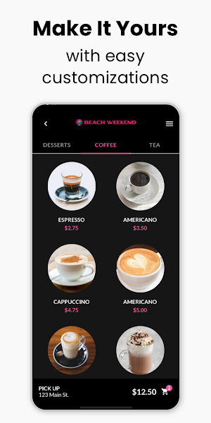 Beach Weekend Coffee Screenshot 2