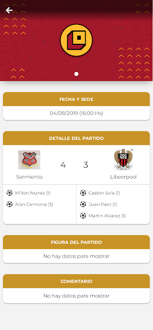 Liga Oeste Screenshot 3