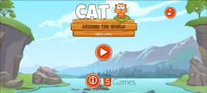 the cat around the world Screenshot 0