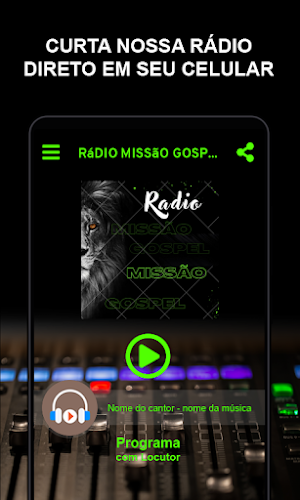Rádio Missão GOSPEL Screenshot 1
