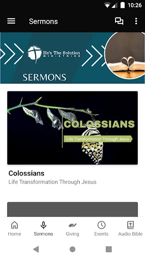 He's The Solution Screenshot 1